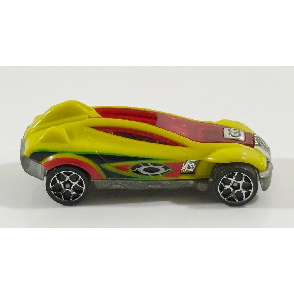 Hot Wheels Accelium Toy Car Yellow AcceleRacers Die-Cast Racing Vehicle